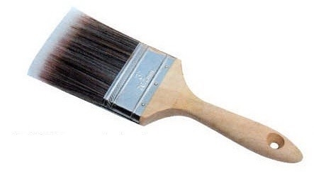 Cerdas de pintura de cepillo para polvo para decoradores de poliéster cónico