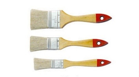 Pinceles para pintar paredes Juego de pinceles de cerdas de China natural blanco a granel