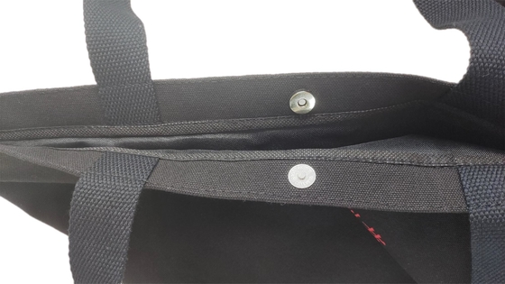 Bolsos no tejidos 100% de la tela del algodón con la impresión de la pantalla del logotipo 16 onzas