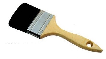 Brocha negra de cerdas gruesas 2" 3" 4" OEM