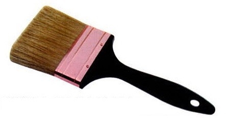 Cepillo de pintura de casa de cerdas blancas ODM para pared exterior