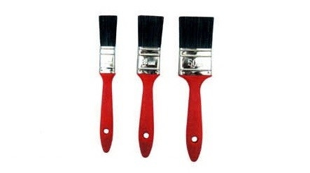 Juego de pinceles de pintura para casa de virutas planas Filamento de poliéster hueco de 38 mm