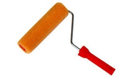 Juego de cepillo de rodillo de pintura de casa de punto de poliéster de 6 pulgadas