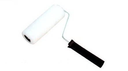 Cepillo de rodillo de pintura de casa de punto de poliéster de 13 mm de 8 pulgadas