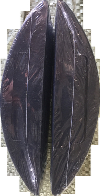Herramientas de decoración de pintura personalizada Bloque de lijado de caucho negro